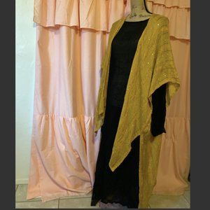 Anthropologie Lacausa Sheer Maxi